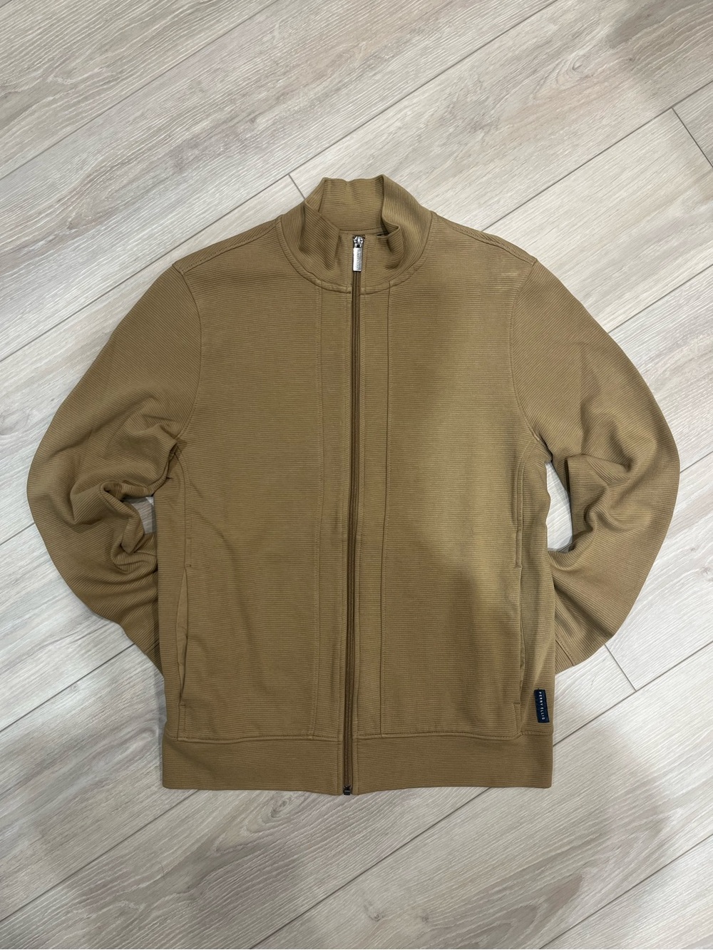 Perry Ellis Full-Zip Sweater Jacket